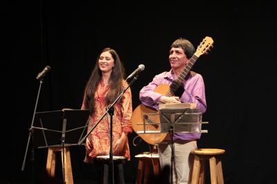 Julian Guerrero y Laura Narvaéz, en ritmo de tango este sábado en el CIAT