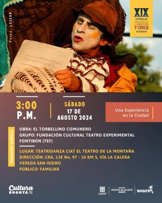 EL TORBELLINO COMUNERO, XIX FESTIVAL DE TEATRO