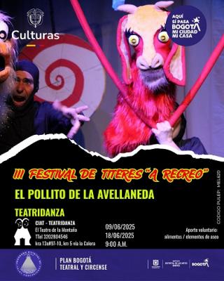 III FESTIVAL DE TÍTERES: "A RECREO", EN EL TEATRO DE LA MONTAÑA