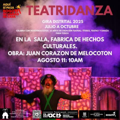 TEATRIDANZA, 33 AÑOS GIRA DISTRITAL