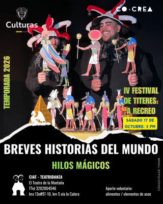 &iquest;Y si pudieras darle la vuelta al mundo... en 45 minutos? Solo este s&aacute;bado en TEATRIDANZA